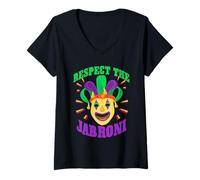 Femme Respect The Jabroni T-Shirt avec Col en V