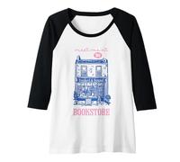 Femme Retrouvez-Moi à la librairie Cute Cozy Bookshop Reader Bookworm Manche Raglan