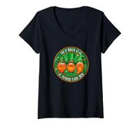 Femme Réunion de Famille de la Saint-Patrick 2026 du Clan O'Brien T-Shirt avec Col en V
