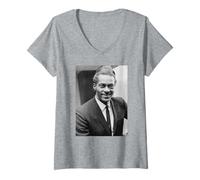 Femme Rhythm & Blues Guitariste Chuck Berry 1964 T-Shirt avec Col en V