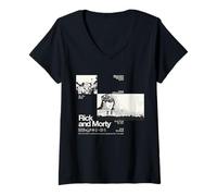 Femme Rick et Morty Merch : Personne n'existe exprès T-Shirt avec Col en V