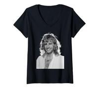 Femme Rick Parfitt Status Quo Guitariste Rythmique 1979 T-Shirt avec Col en V