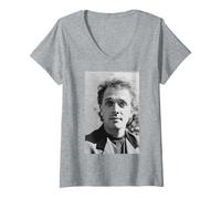 Femme Rik Mayall Comedy Bottom The Young Ones Drop Dead Fred T-Shirt avec Col en V