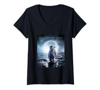 Femme Rise & Rise Again Novelty Graphic T-Shirts & Cool Designs T-Shirt avec Col en V