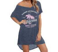 Femme Robe de Plage Robe d'été Col en V Sexy Oversize Summer Beach Poncho Beach Vacation Maillot de Bain Bikini Cover-Ups
