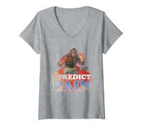 Femme Rocky III I Predict Pain T-Shirt avec Col en V