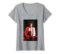 Femme Ronnie Wood, la fête du Blues, Rolling Stones, 1992 T-Shirt avec Col en V