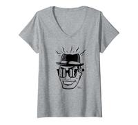 Femme Rude Boys - Ska Punk Ska Reggae Ska Music T-Shirt avec Col en V
