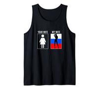 Femme russe Drapeau russe Femmes sexy Mari soviétique Russie Débardeur