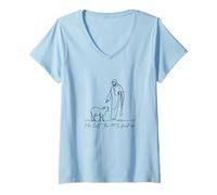Femme Salon de Jésus-Christ - Matthieu 18-1 sur 99 T-Shirt avec Col en V