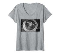 Femme Sam Kinison, Acteur de la comédie The Banned de Michael Grecco T-Shirt avec Col en V