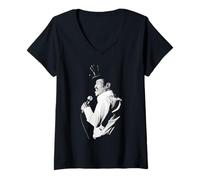 Femme Sammy Davis Jr., Mr. Bojangle, Rat Pack, Chanteur en Direct, 1982 T-Shirt avec Col en V