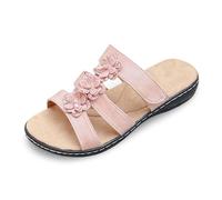 Femme Sandales Ouvert Flip Flops Tongs Été Confortable Bout Ouvert Chaussures Orthopediques Femme Été Confortable Compensées Plateforme Orthopédique Sandales