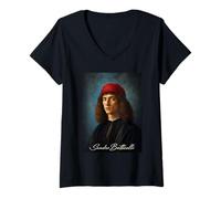 Femme Sandro Botticelli T-Shirt avec Col en V