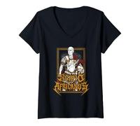 Femme Scipion l'Africain T-Shirt avec Col en V