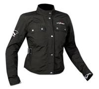 Femme Scooter Blouson Textile Protections Impermeable Moto Motard Nylon