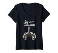 Femme Scorpion Whisperer T-Shirt avec Col en V