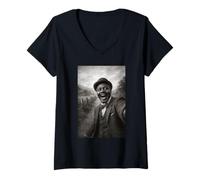 Femme Scott Joplin T-Shirt avec Col en V