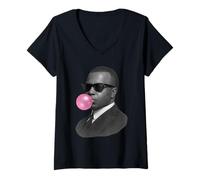 Femme Scott Joplin T-Shirt avec Col en V