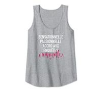 Femme Sensationnelle passionnelle enquêtes criminelles JLZ047 Débardeur