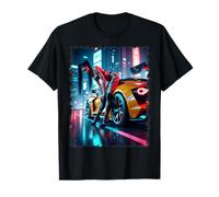 Femme sexy sur t-shirt - Sexy Asian Street Racer T-Shirt
