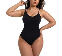 Femme Shapewear Bodysuit corps contrôle du ventre sans couture Shaper string bretelettes ajustables