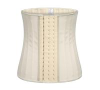 Femme Shapewear de Taille Ceinture Gainante Gaine Amincissante Latex Transpirant Corset en Caoutchouc pour l'entraînement Physique Body Shaper Abricot 6XL