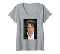 Femme Shawn Cassidy The Hardy Boys Mystères par Michael Grecco T-Shirt avec Col en V