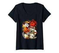Femme Shinobi: Art of Vengeance - Ennemis T-Shirt avec Col en V