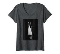 Femme Shirley Bassey Singer en Direct à Londres Goldfinger 1964 T-Shirt avec Col en V