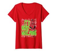 Femme Shrek It’s Ogre-Whelming T-Shirt avec Col en V