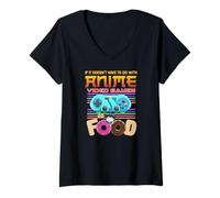 Femme Si Ça n'a Pas De Rapport avec L'anime, Les Jeux Vidéo Et La T-Shirt avec Col en V