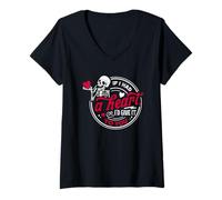 Femme Si J'avais Un cœur, Je Te l'aurais donné T-Shirt avec Col en V
