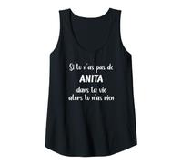 Femme Si tu n'as Pas de Anita Alors tu n'as Rien Anita Débardeur
