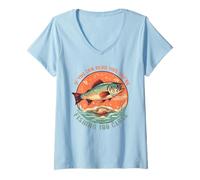 Femme Si vous pouvez lire ceci, c'est que vous pêchez un poisson de trop près T-Shirt avec Col en V