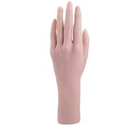 Femme Silicone Modèle de Main Réaliste Doux Taille de Vie Tatouée Fausse Peau Pour La Pratique Femme