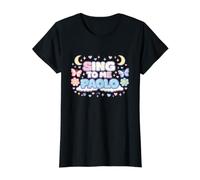 Femme Sing to Me Paolo Pastel Mignon Papillon Nostalgie T-Shirt Graphique avec Valeur