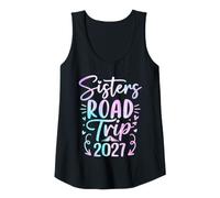 Femme Sisters Road Trip 2027 : Vacances pour Filles Débardeur
