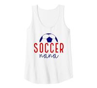 Femme Soccer Nana Vintage Soccer Grandma Support Soccer Famille Débardeur