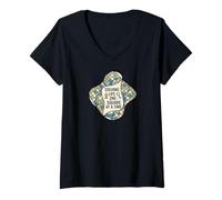 Femme Solving Life One Square at A Time Puzzle Logic T-Shirt avec Col en V