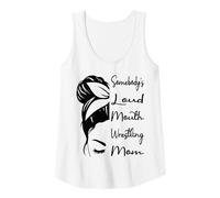 Femme Somebody's Loud Mouth Wrestling Mom Funny Wrestling Mother Débardeur