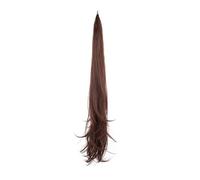 Femme Soowee Longue Queue de Cheval Dégradée Extension Cheveux Synthétiques Blonde Flexibles Queues Postiches Embellir(33)