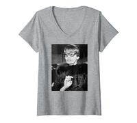 Femme Sophia Loren Judith Arabesque Actrice 1966 T-Shirt avec Col en V