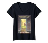 Femme sous Licence Officielle Under The Trees Where Nobody Sees | 02 T-Shirt avec Col en V