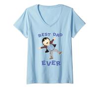 Femme South Park Randy Best Dad Ever T-Shirt avec Col en V