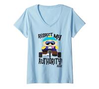 Femme South Park Respect My Authoritah T-Shirt avec Col en V