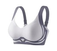 Femme Soutien Gorge de Sport Brassière Maintien Extrême Soutien-Gorge sans Fil pour Femmes avec Soutien-Gorge t-Shirt sans Armatures sans Couture et Confortable Push Up Soft avec Coussinets Amovibles