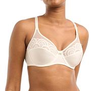 Femme - Soutien-Gorge Modèle So Feminine - Ivoire - 85/100D - Bretelles Réglables - Avec Armatures - Soutien Gorge Emboîtant - Sans Complexe - Soutien Gorge - Lingerie Femme