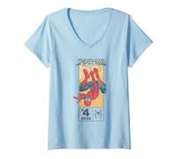 Femme Spider-Man Brand New Day Corner Box T-Shirt avec Col en V