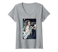 Femme Spinal Tap Harry Shearer Break Like The Wind, époque 1992 T-Shirt avec Col en V